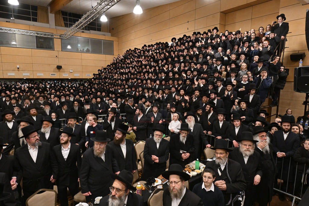 האדמו"ר מסאטמר בביקור הוד במאנשטעסער