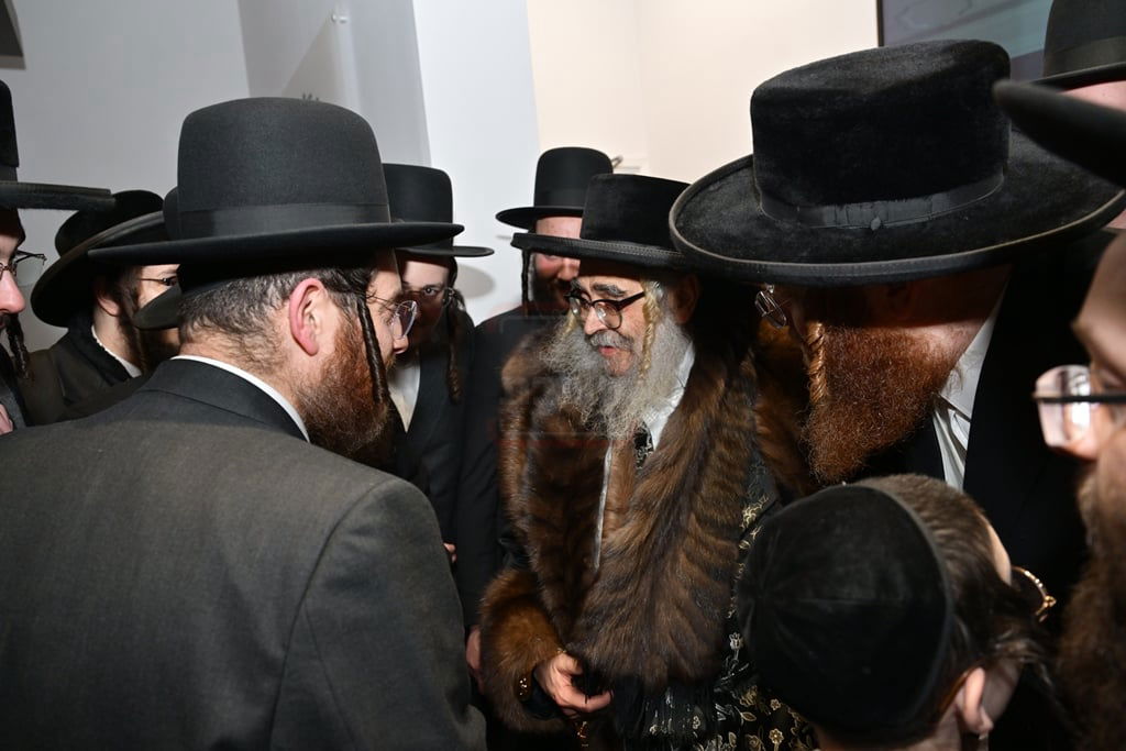 האדמו"ר מסאטמר בביקור הוד במאנשטעסער
