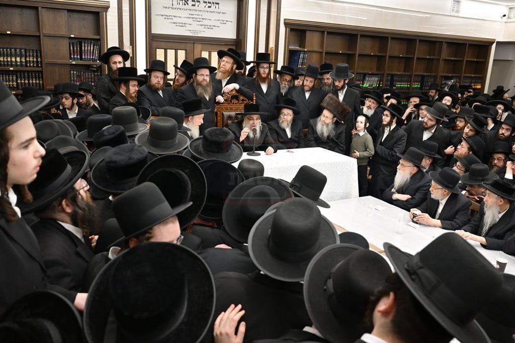 האדמו"ר מסאטמר בביקור הוד במאנשטעסער