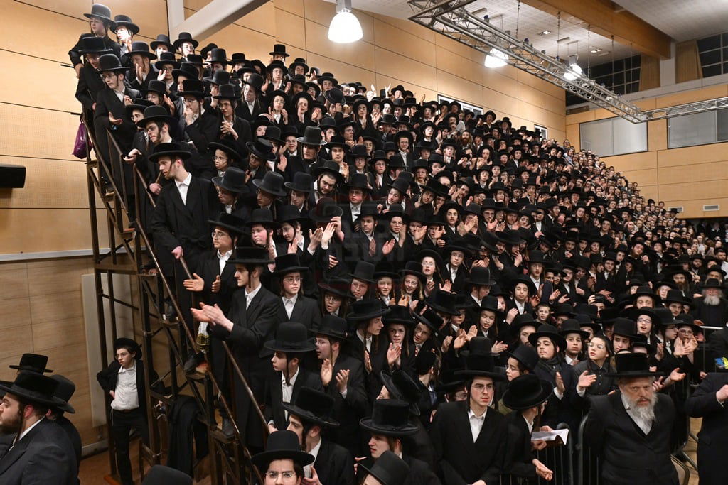 האדמו"ר מסאטמר בביקור הוד במאנשטעסער