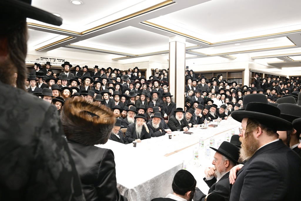 האדמו"ר מסאטמר בביקור הוד במאנשטעסער