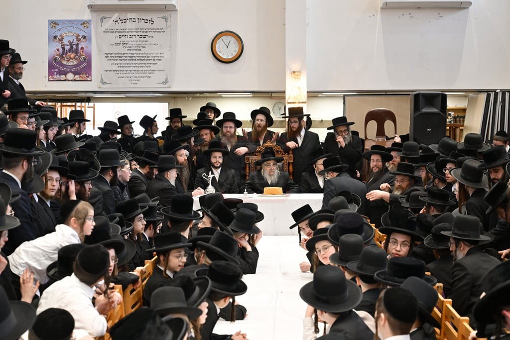 האדמו"ר מסאטמר בביקור הוד במאנשטעסער