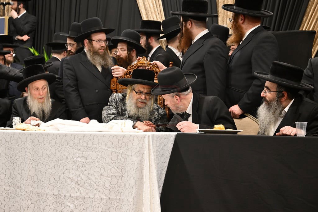 האדמו"ר מסאטמר בביקור הוד במאנשטעסער