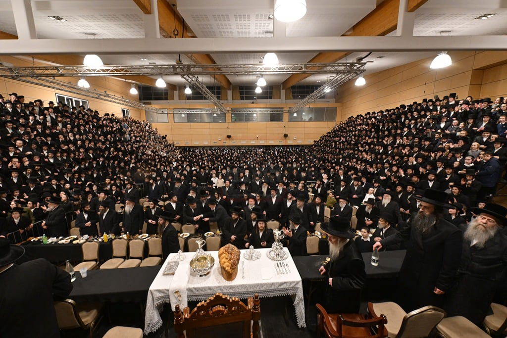 האדמו"ר מסאטמר בביקור הוד במאנשטעסער