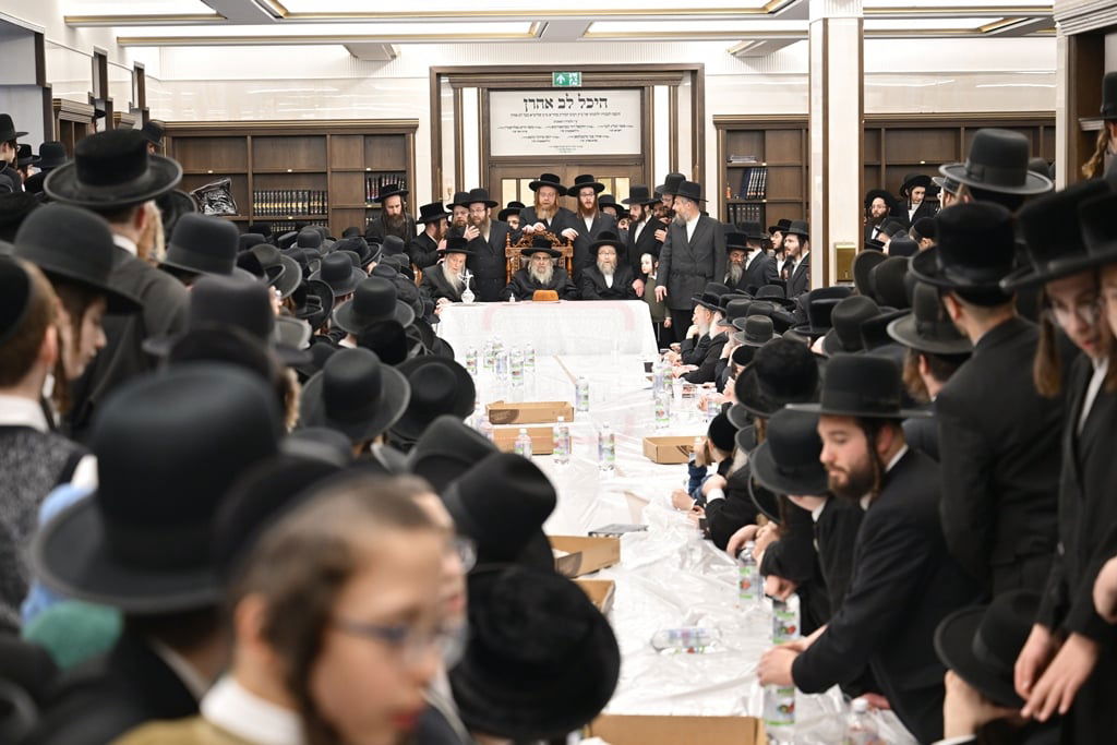 האדמו"ר מסאטמר בביקור הוד במאנשטעסער