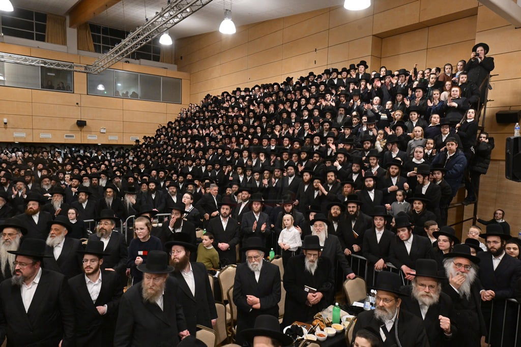 האדמו"ר מסאטמר בביקור הוד במאנשטעסער