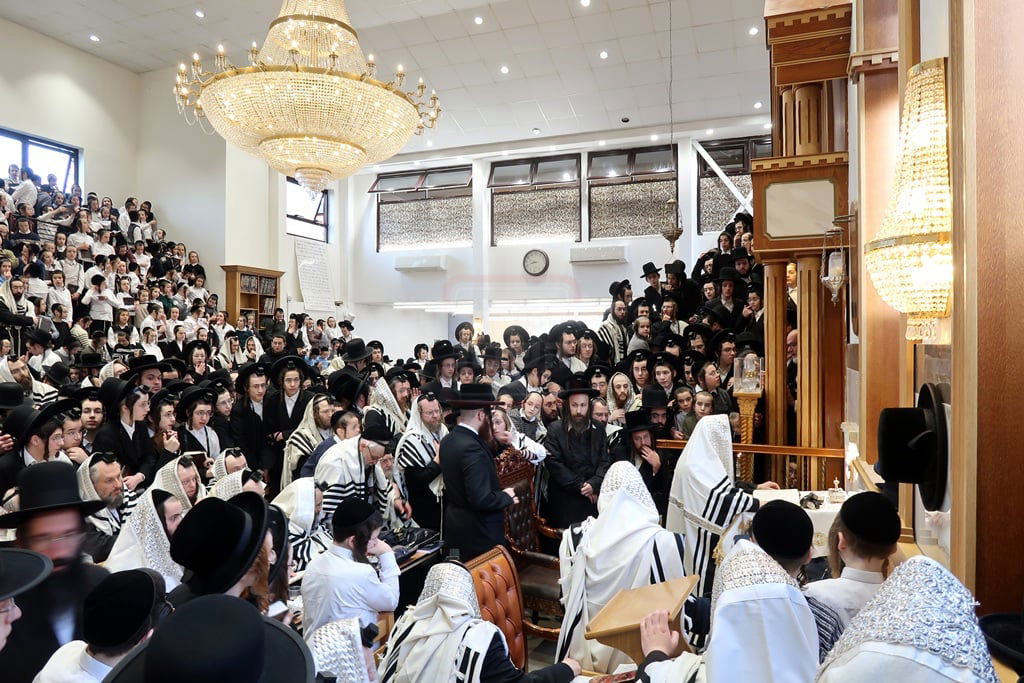 האדמו"ר מסאטמר בביקור הוד במאנשטעסער