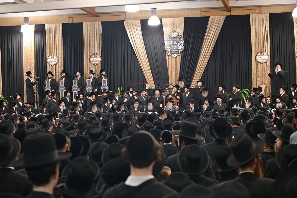 האדמו"ר מסאטמר בביקור הוד במאנשטעסער