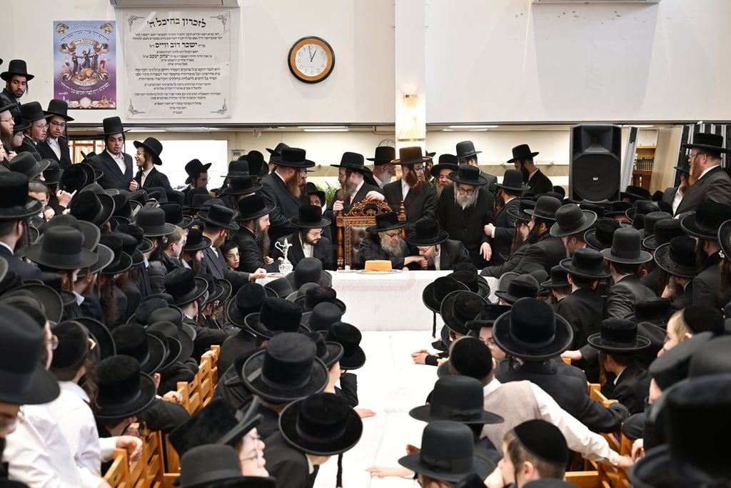 האדמו"ר מסאטמר בביקור הוד במאנשטעסער