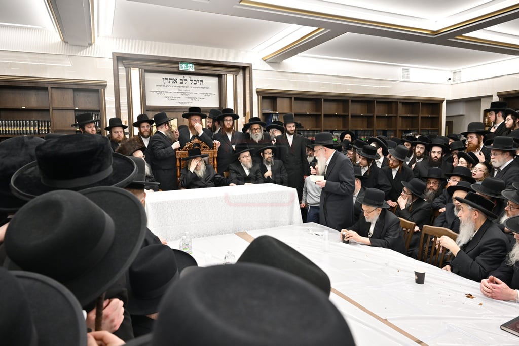 האדמו"ר מסאטמר בביקור הוד במאנשטעסער