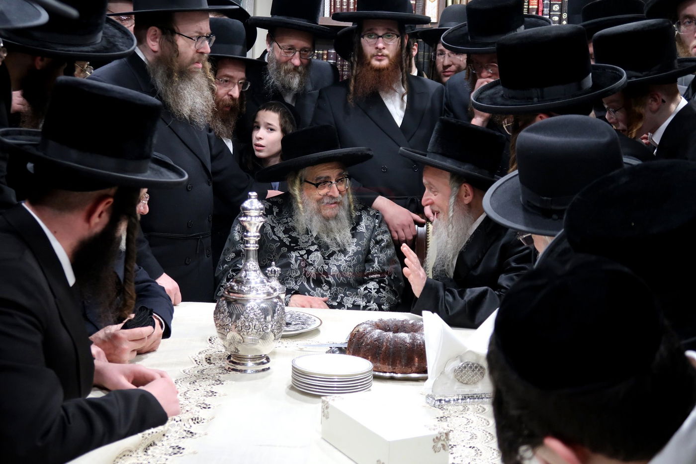 האדמו"ר מסאטמר בביקור הוד במאנשטעסער