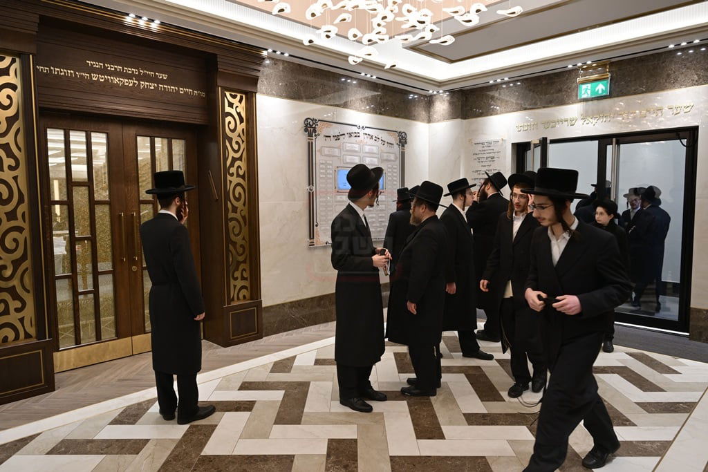 האדמו"ר מסאטמר בביקור הוד במאנשטעסער