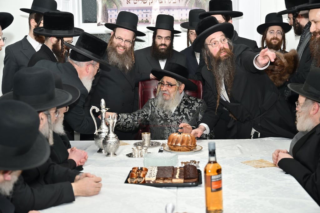 האדמו"ר מסאטמר בביקור הוד במאנשטעסער