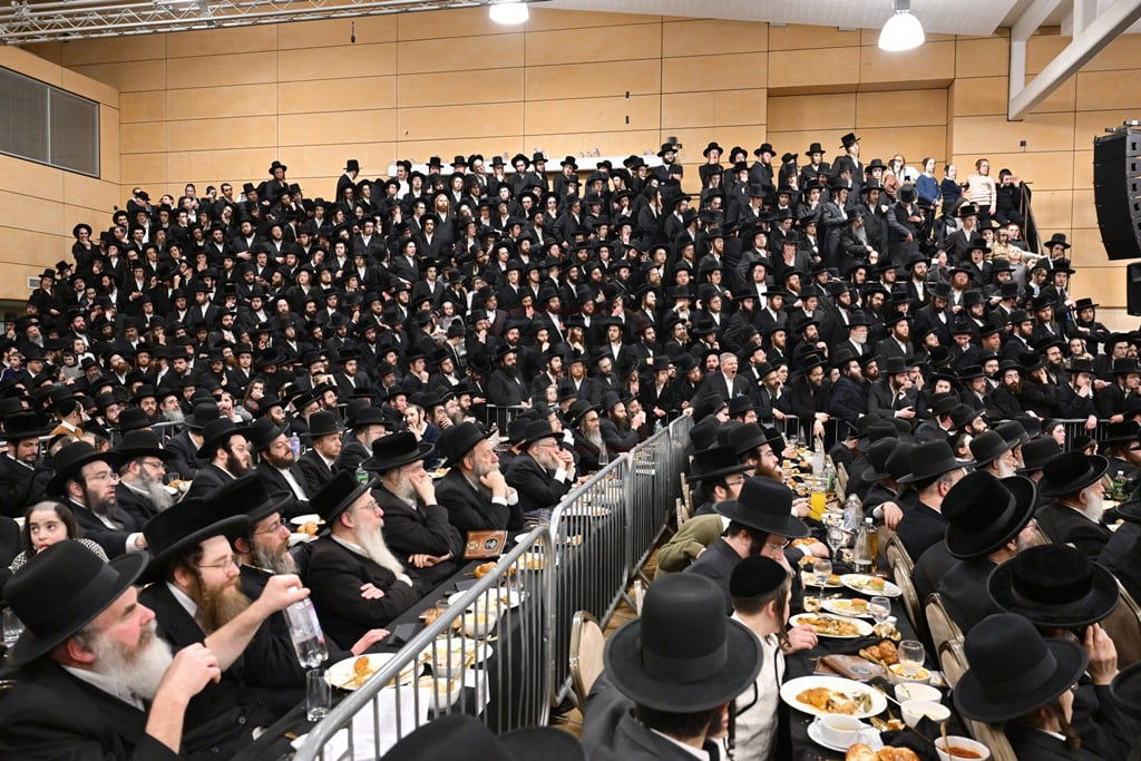 האדמו"ר מסאטמר בביקור הוד במאנשטעסער