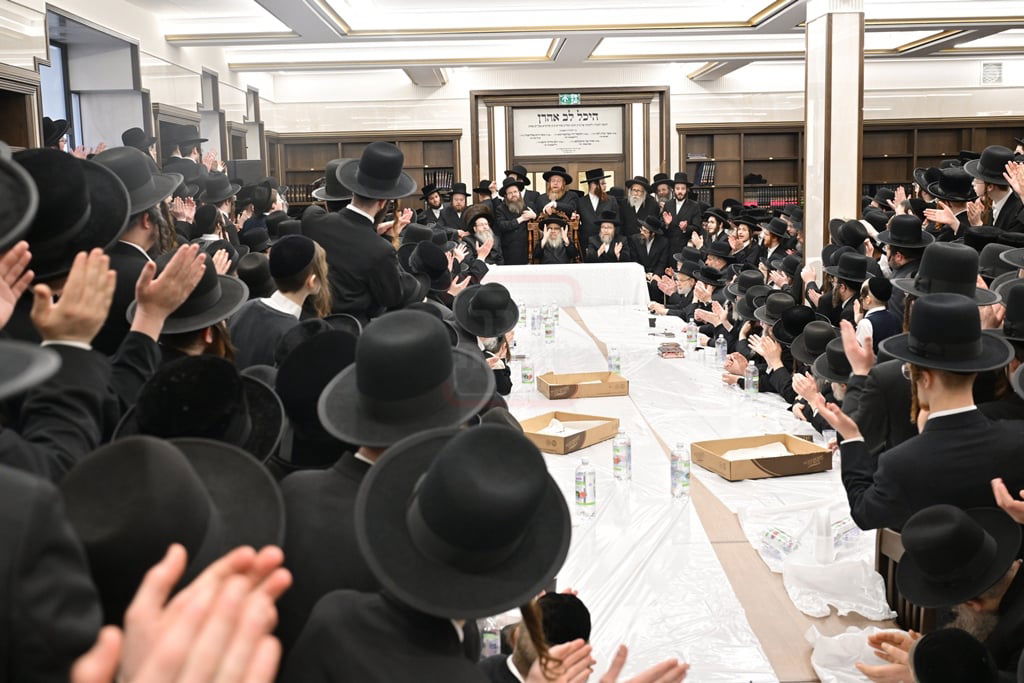 האדמו"ר מסאטמר בביקור הוד במאנשטעסער