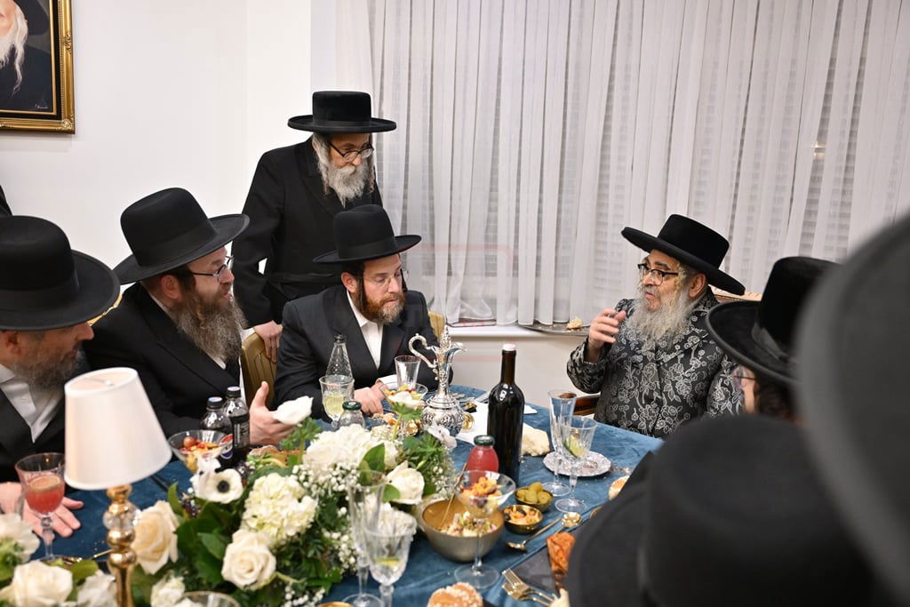 האדמו"ר מסאטמר בביקור הוד במאנשטעסער