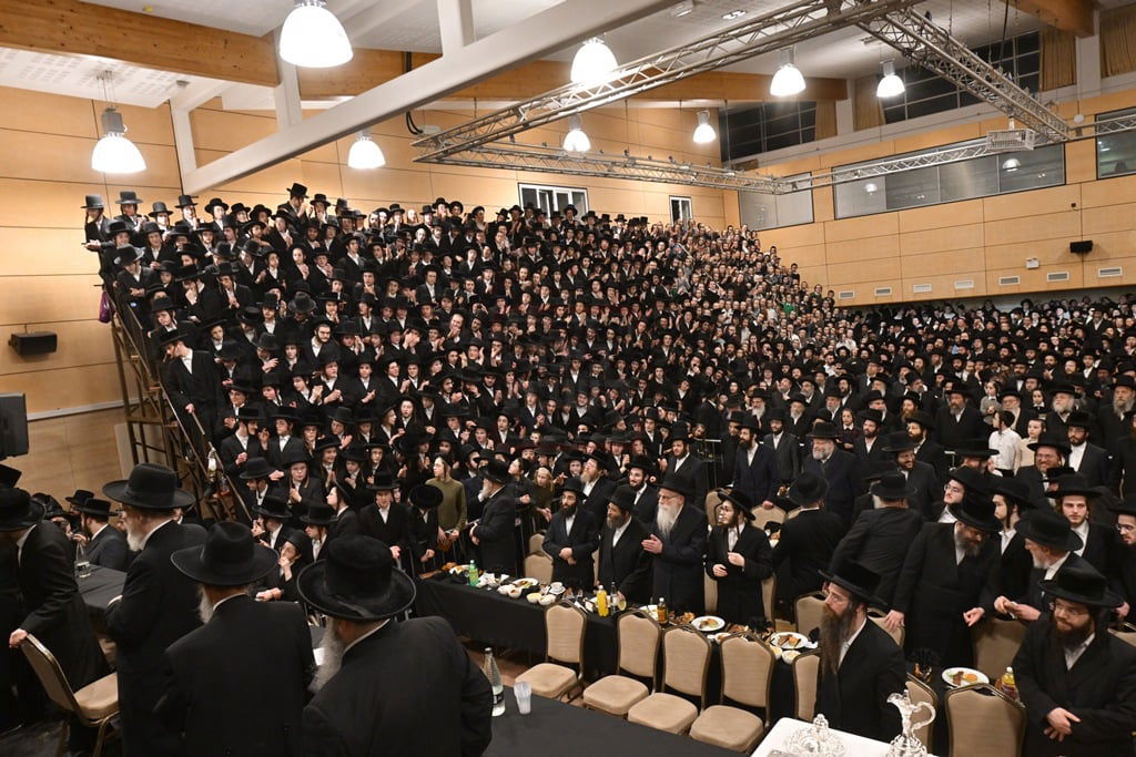 האדמו"ר מסאטמר בביקור הוד במאנשטעסער