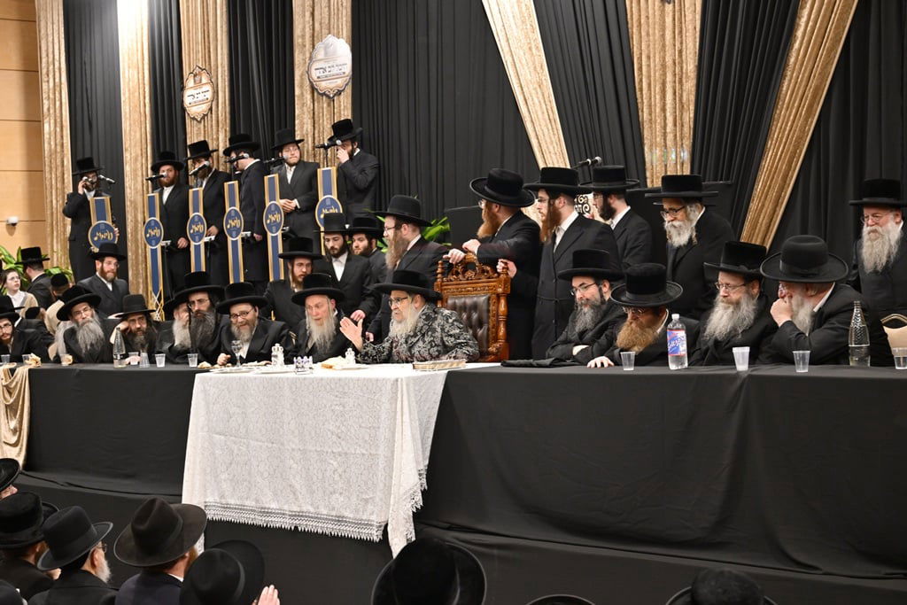 האדמו"ר מסאטמר בביקור הוד במאנשטעסער