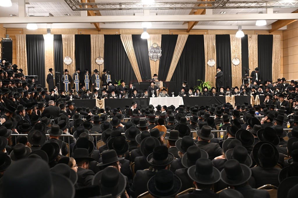 האדמו"ר מסאטמר בביקור הוד במאנשטעסער