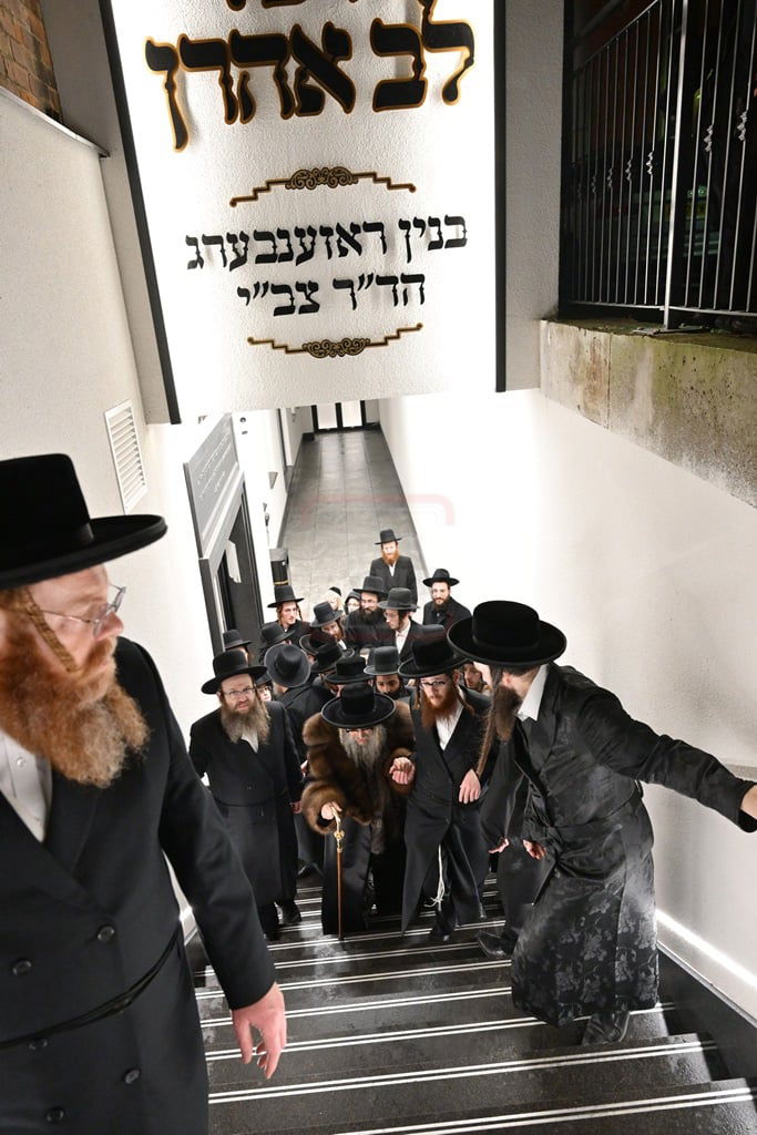 האדמו"ר מסאטמר בביקור הוד במאנשטעסער