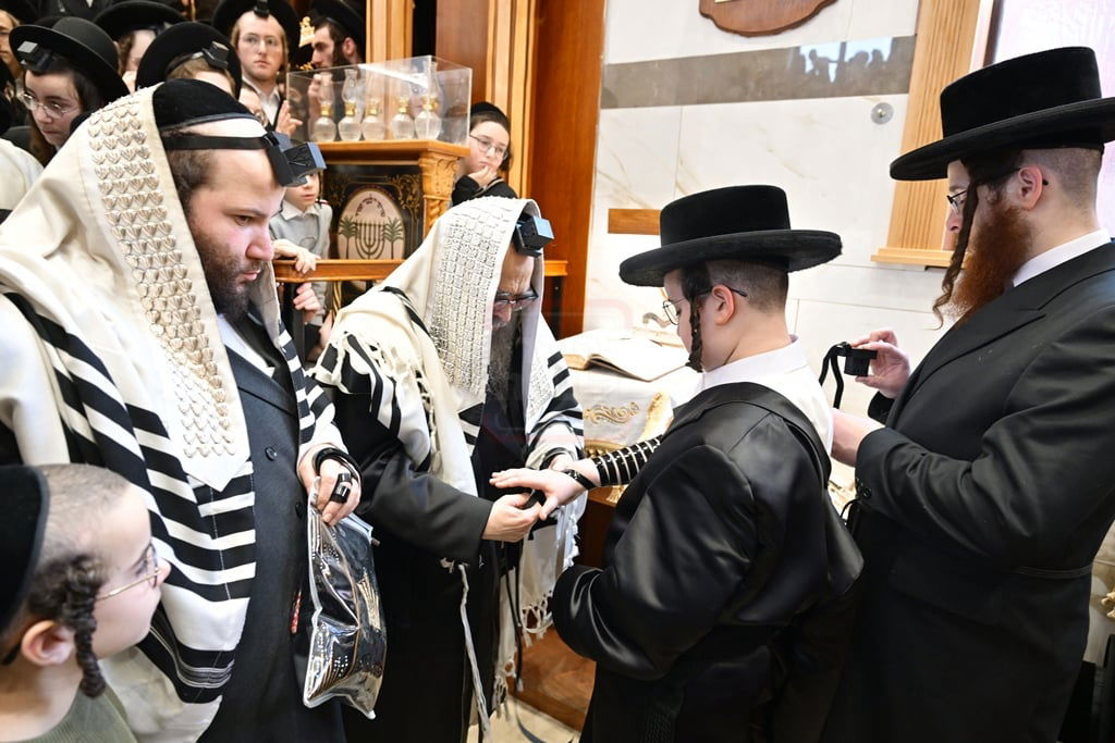 האדמו"ר מסאטמר בביקור הוד במאנשטעסער