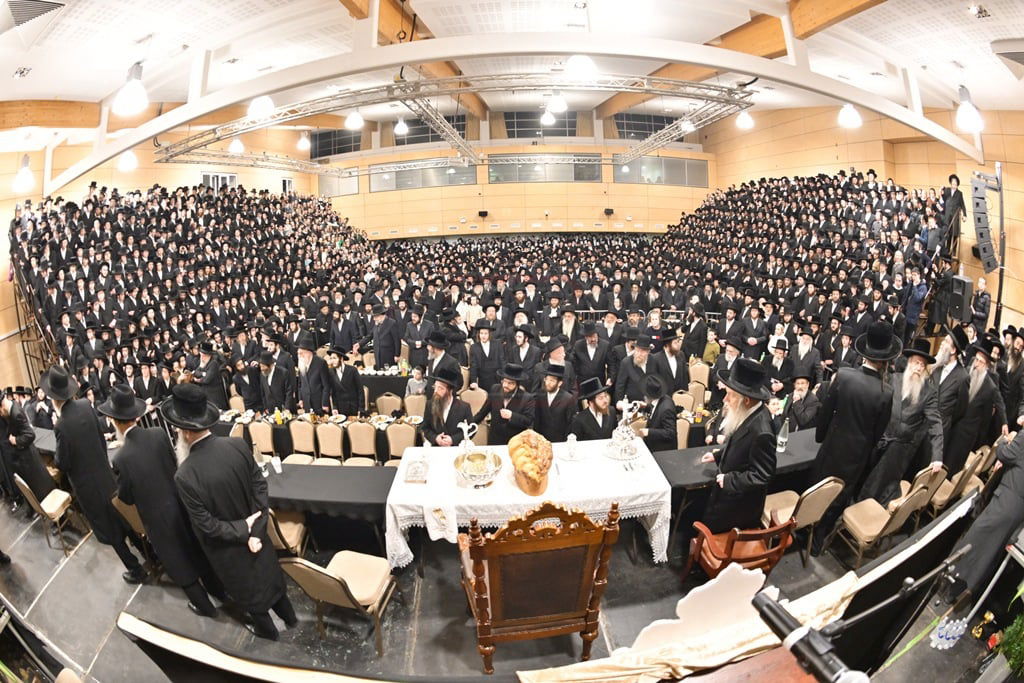 האדמו"ר מסאטמר בביקור הוד במאנשטעסער