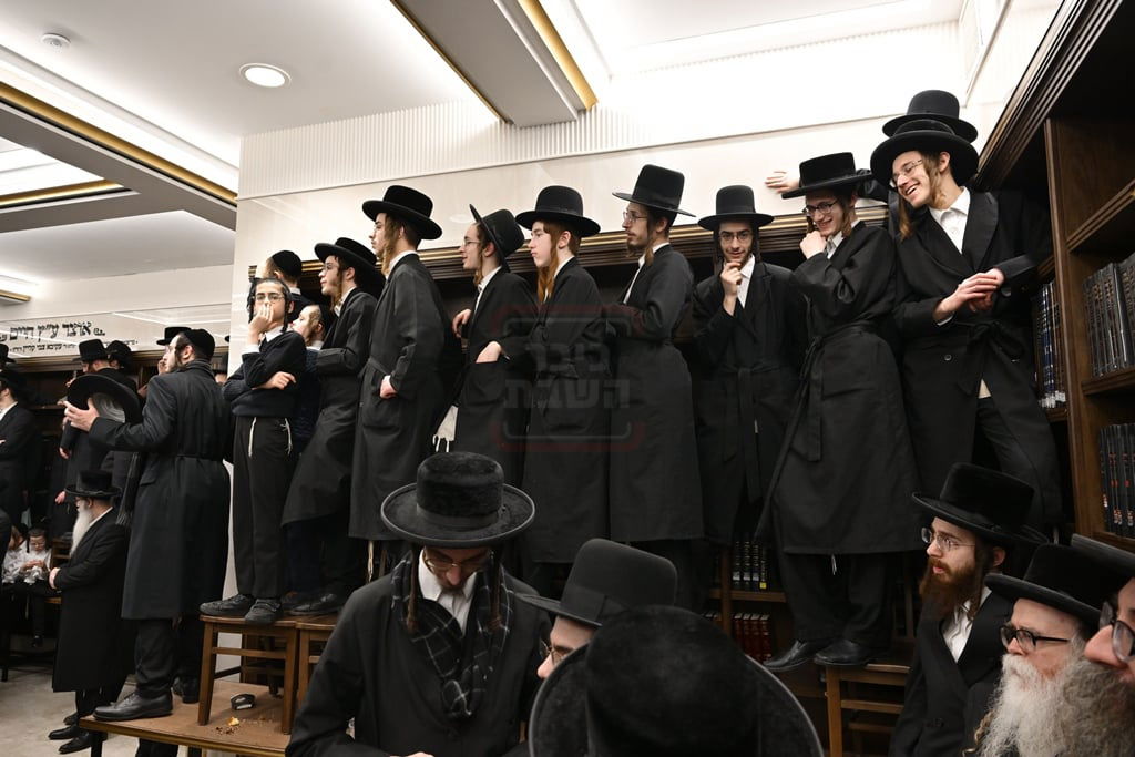 האדמו"ר מסאטמר בביקור הוד במאנשטעסער