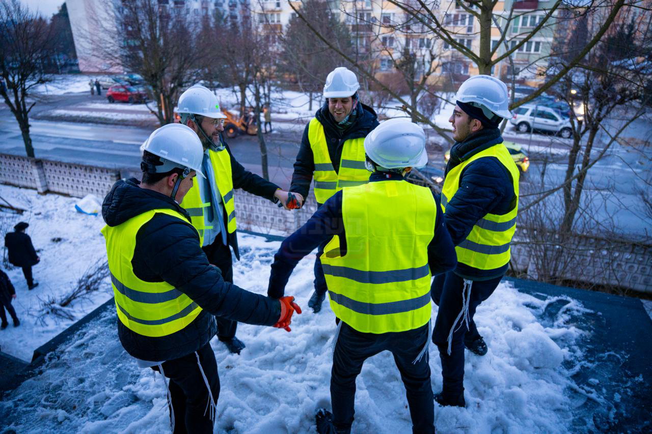 הכשרת המקווה בקוזניץ