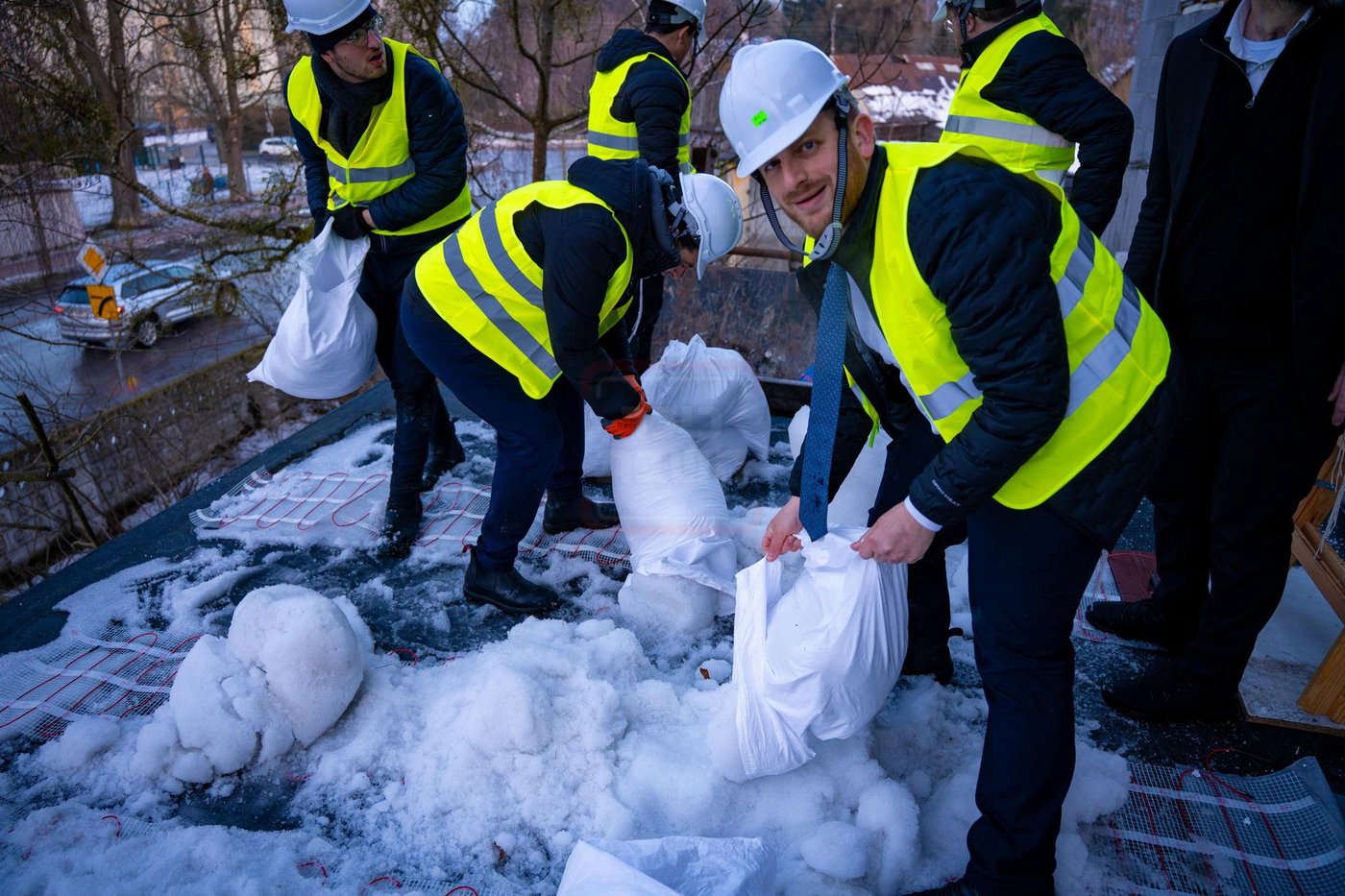 הכשרת המקווה בקוזניץ