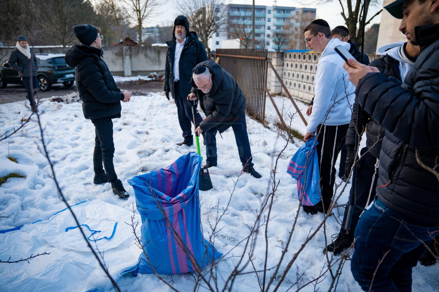 הכשרת המקווה בקוזניץ