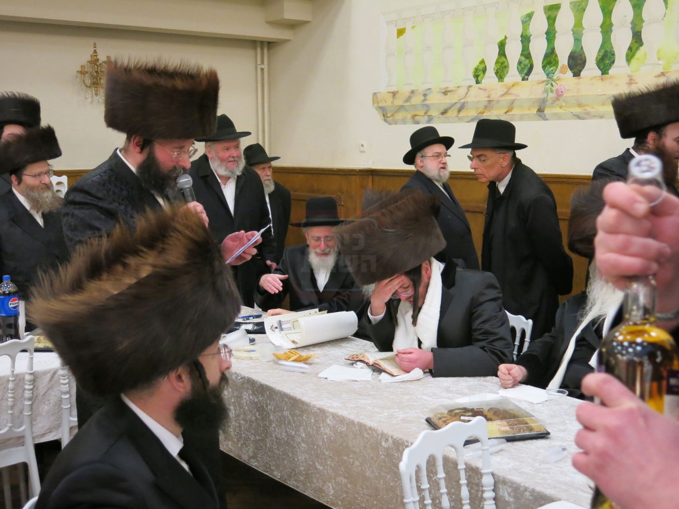 שמחת נישואי נכדת הגה"צ גאב"ד אנטווערפן