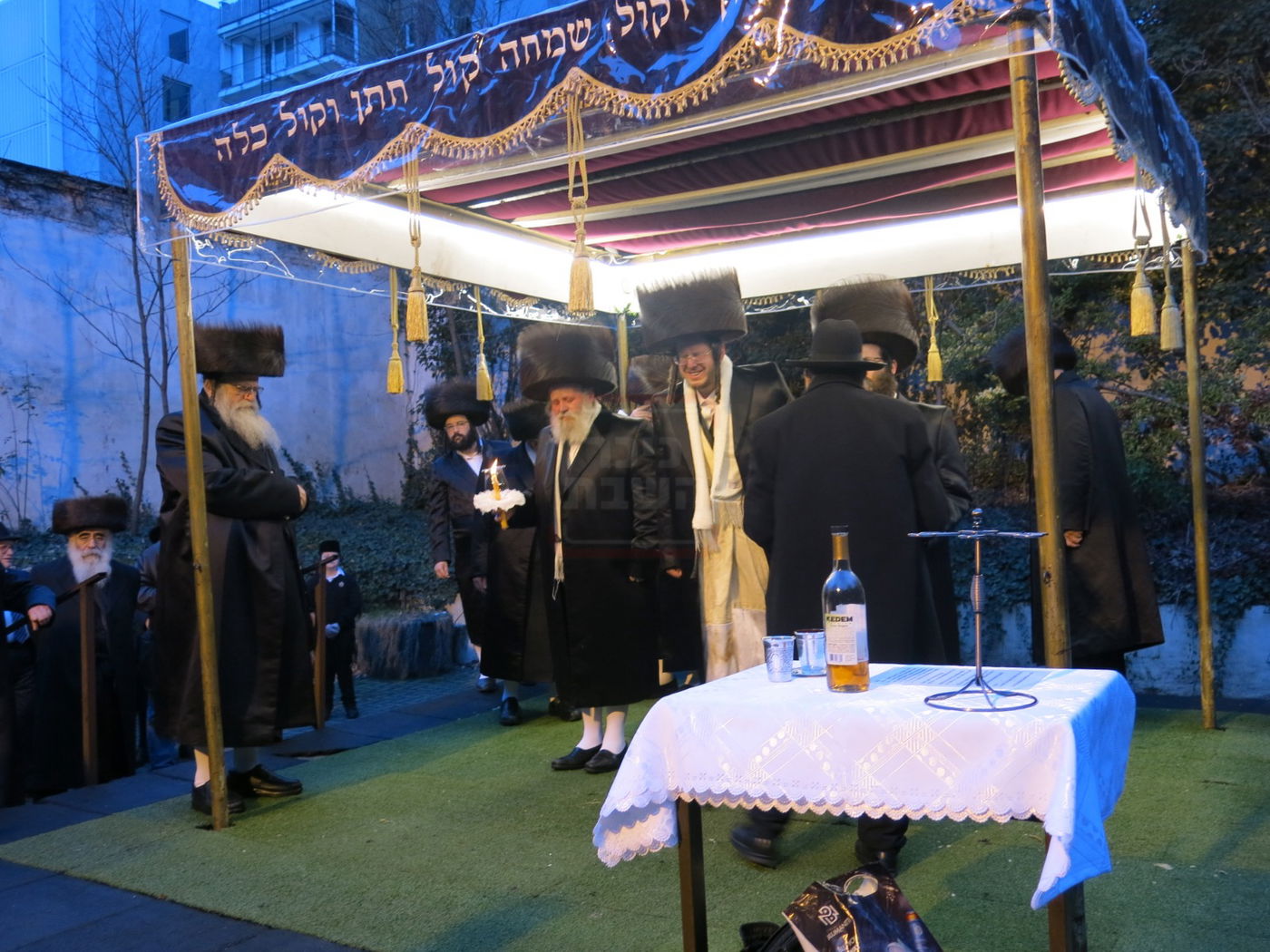 שמחת נישואי נכדת הגה"צ גאב"ד אנטווערפן