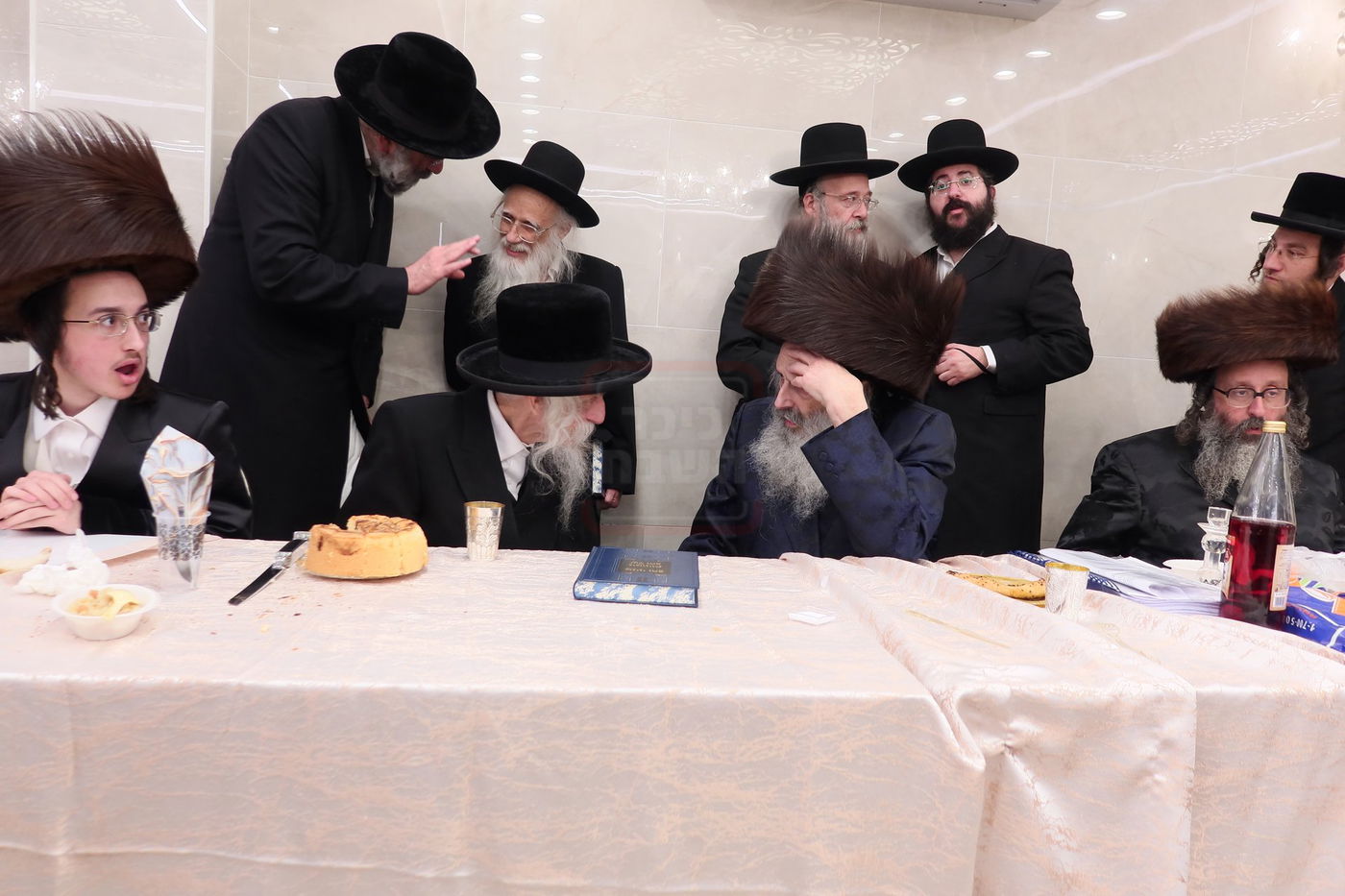 שמחת שבע הברכות לנכד הדיין הגאון חיים יוסף דוד וייס