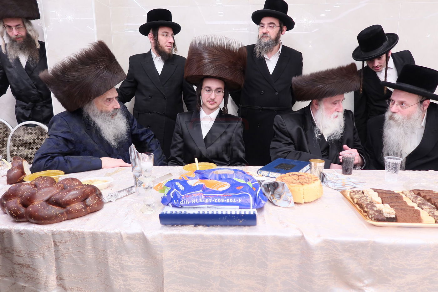 שמחת שבע הברכות לנכד הדיין הגאון חיים יוסף דוד וייס