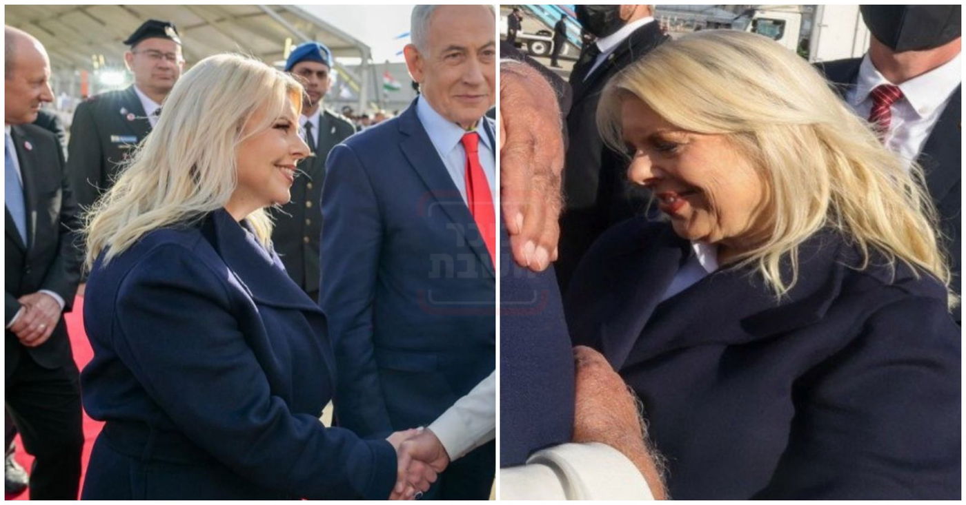 מימין - התמונה של לשכת ראש ממשלת הודו, משמאל - התמונה של לע"מ