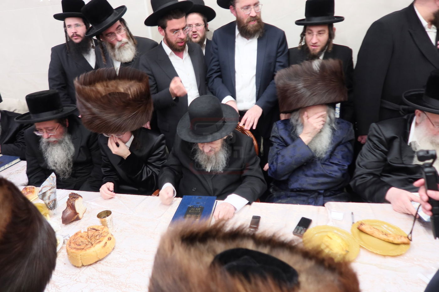 שמחת שבע הברכות לנכד הדיין הגאון חיים יוסף דוד וייס