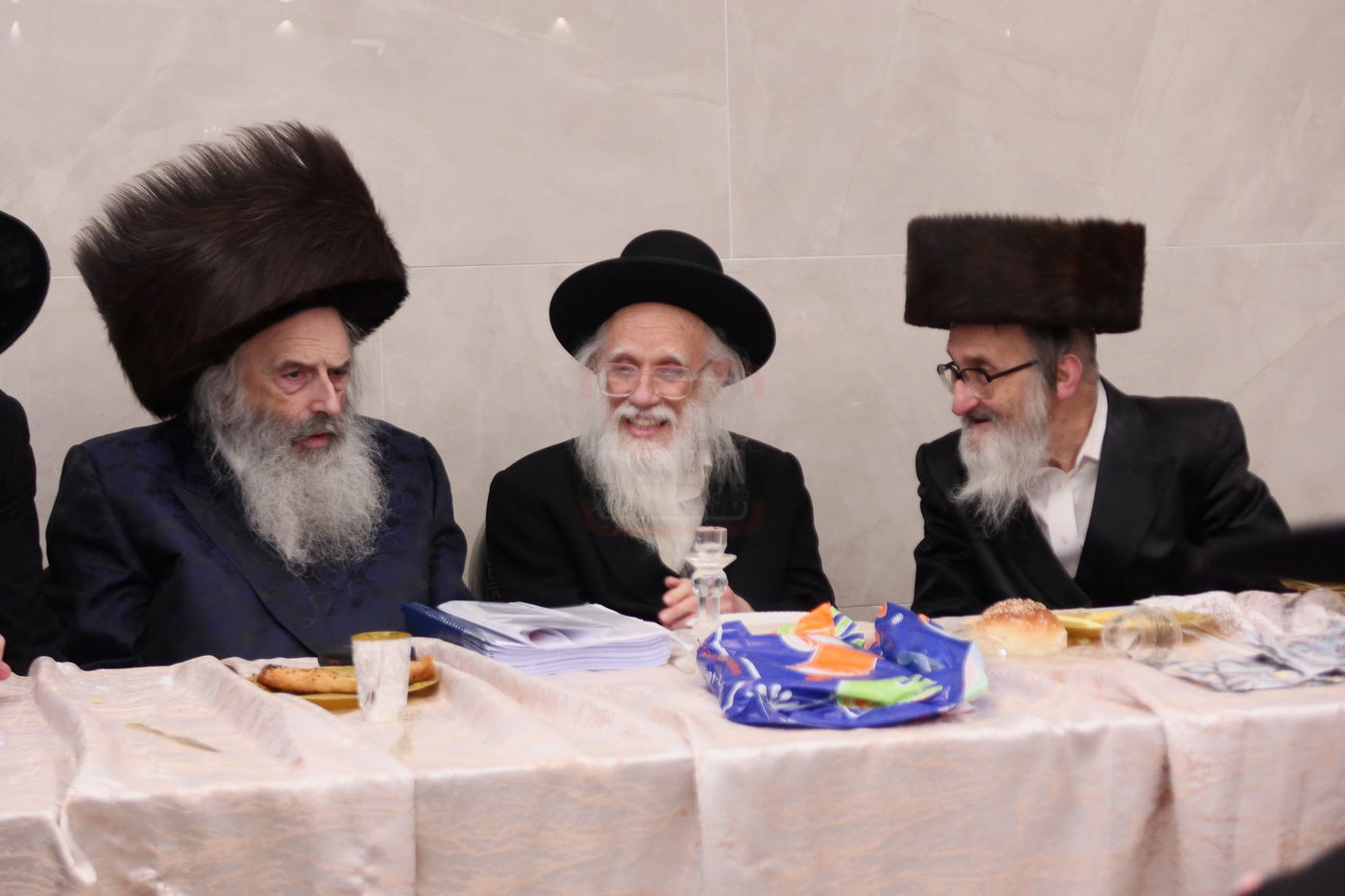 שמחת שבע הברכות לנכד הדיין הגאון חיים יוסף דוד וייס