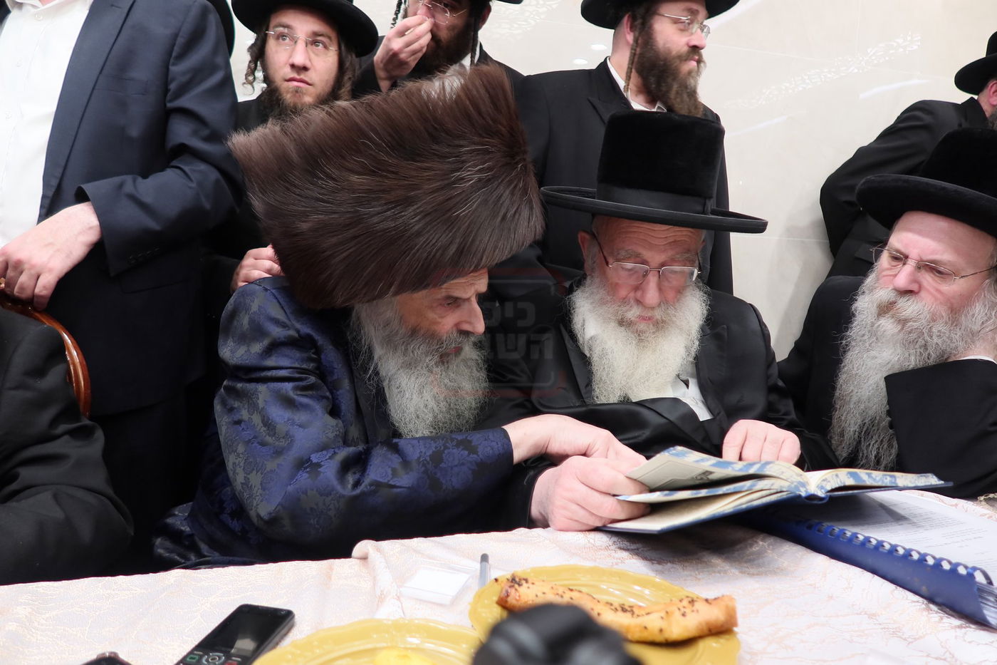 שמחת שבע הברכות לנכד הדיין הגאון חיים יוסף דוד וייס