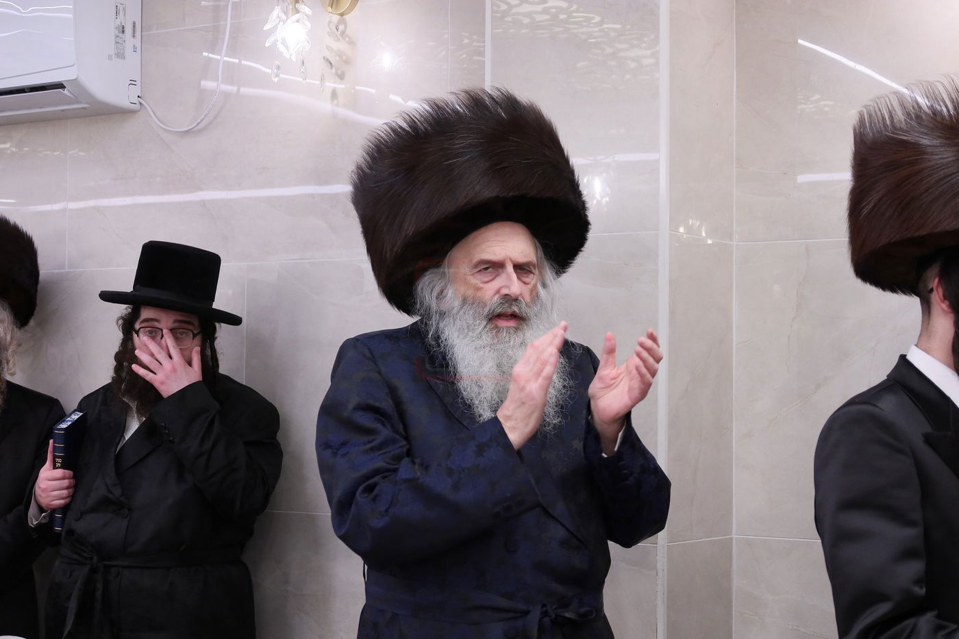 שמחת שבע הברכות לנכד הדיין הגאון חיים יוסף דוד וייס