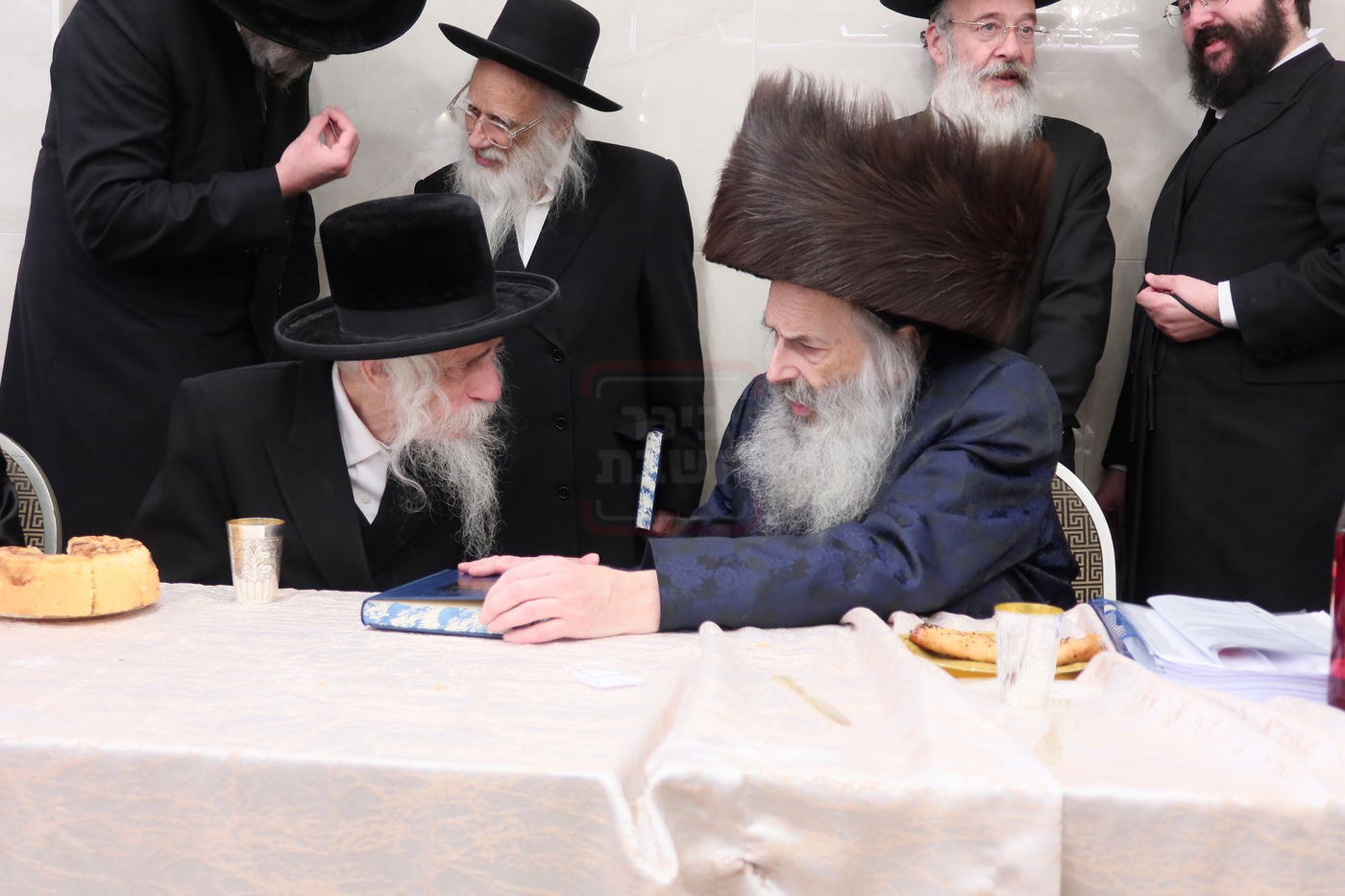 שמחת שבע הברכות לנכד הדיין הגאון חיים יוסף דוד וייס