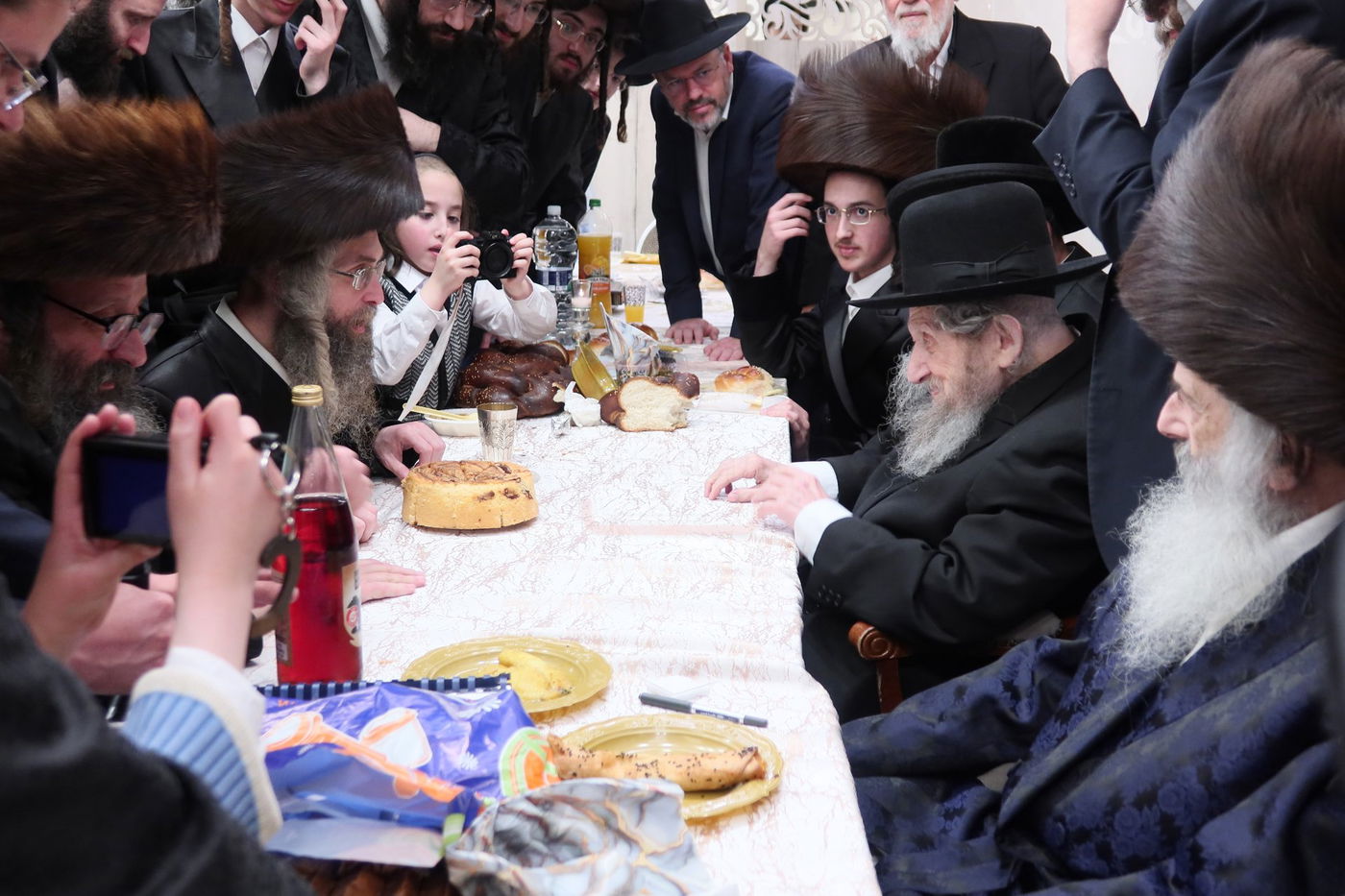 שמחת שבע הברכות לנכד הדיין הגאון חיים יוסף דוד וייס