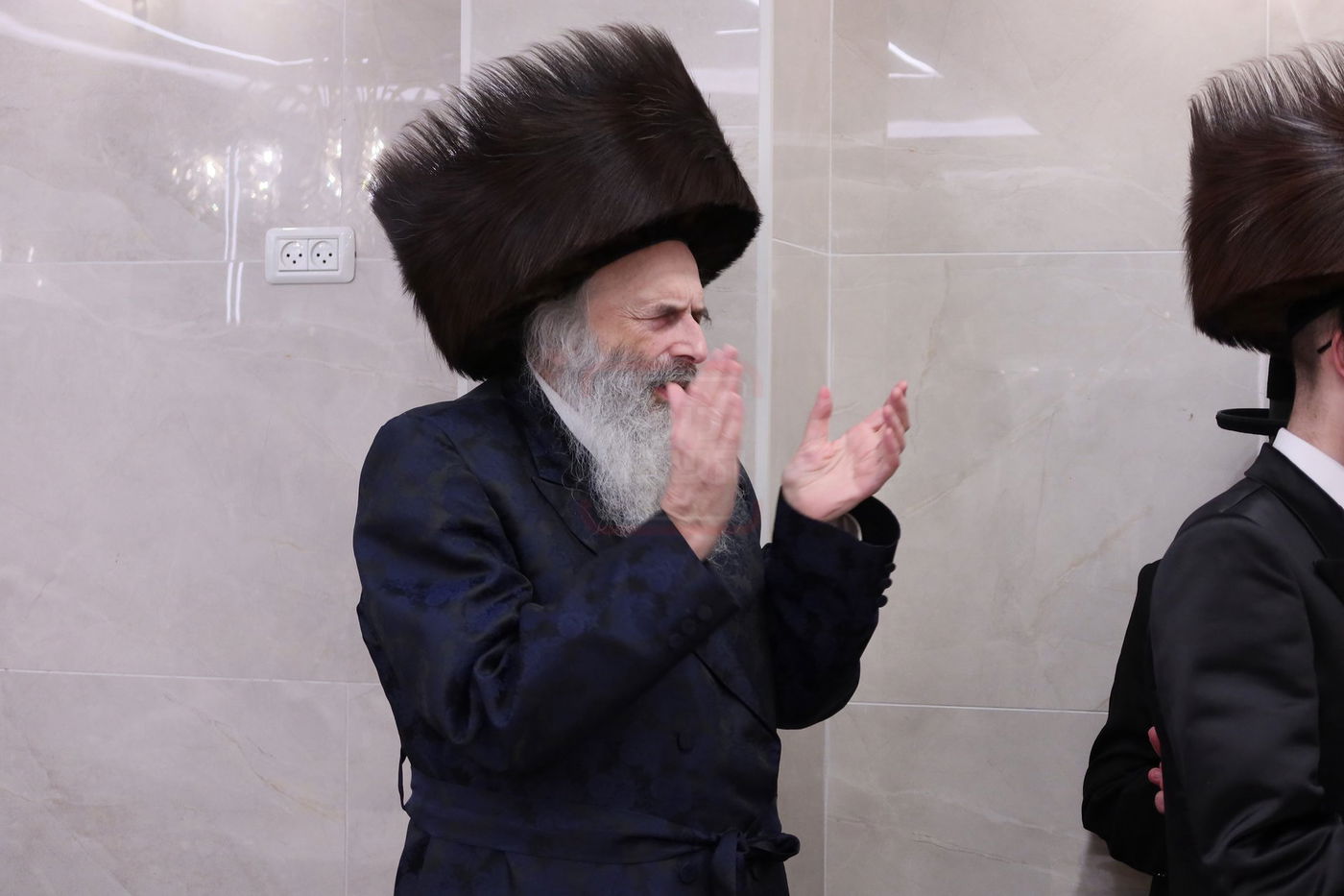 שמחת שבע הברכות לנכד הדיין הגאון חיים יוסף דוד וייס