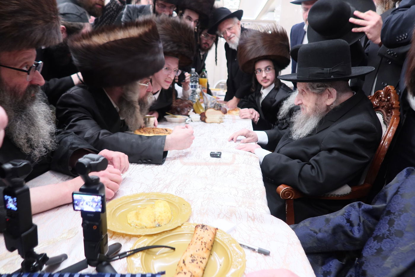 שמחת שבע הברכות לנכד הדיין הגאון חיים יוסף דוד וייס