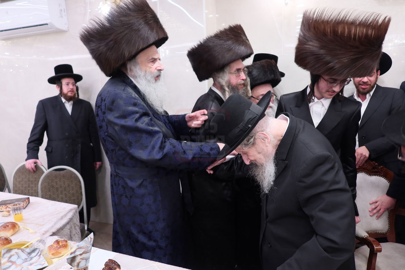 שמחת שבע הברכות לנכד הדיין הגאון חיים יוסף דוד וייס