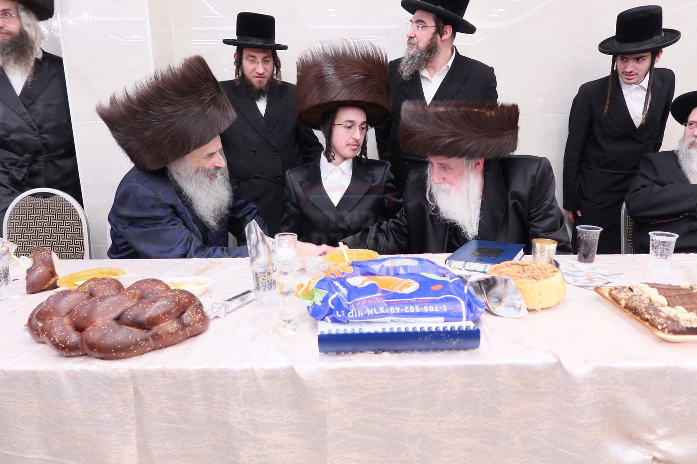 שמחת שבע הברכות לנכד הדיין הגאון חיים יוסף דוד וייס