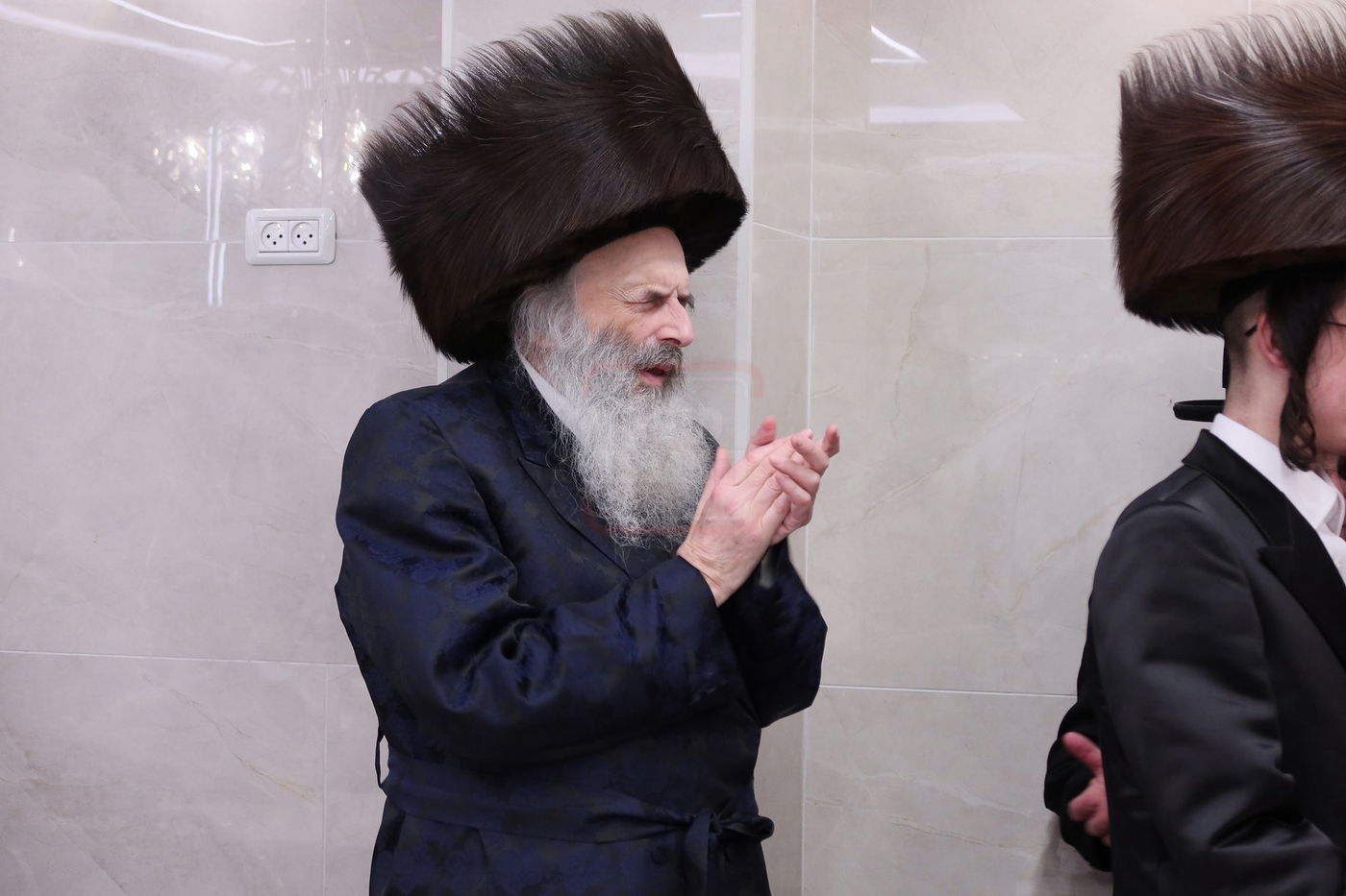 שמחת שבע הברכות לנכד הדיין הגאון חיים יוסף דוד וייס