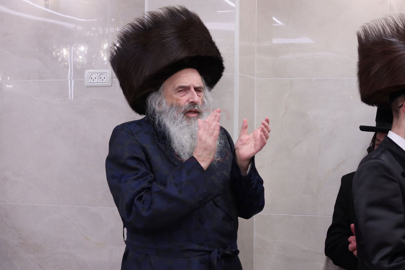 שמחת שבע הברכות לנכד הדיין הגאון חיים יוסף דוד וייס