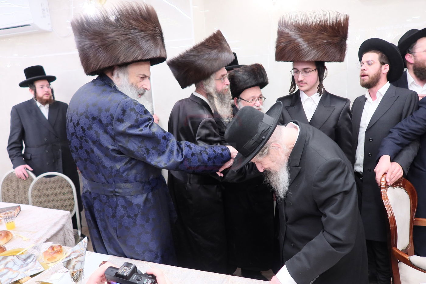 שמחת שבע הברכות לנכד הדיין הגאון חיים יוסף דוד וייס