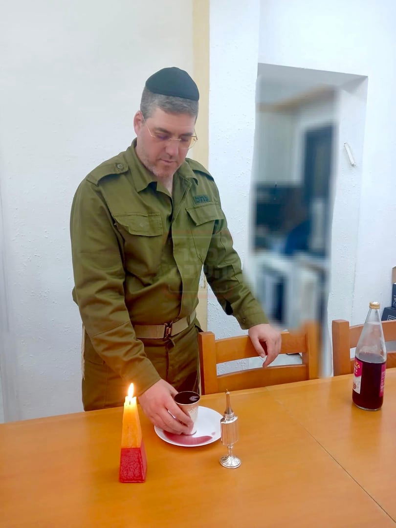 מגויס לפיקוד העורף בהבדלה עם יציאת השבת 