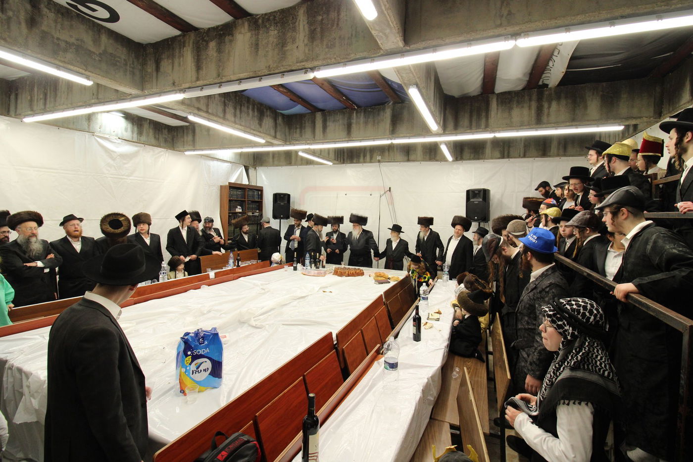 פורים בחצה"ק ביאלה רמת אהרן